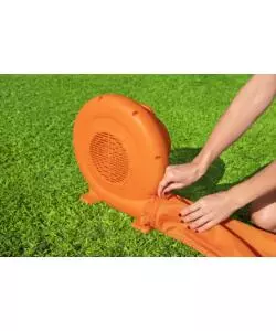 PARCO ACQUATICO GONFIABILE CON KIT COMPLETO BESTWAY "H2OGO DODGE & DRENCH" 450X450X268 CM - COD. 53383